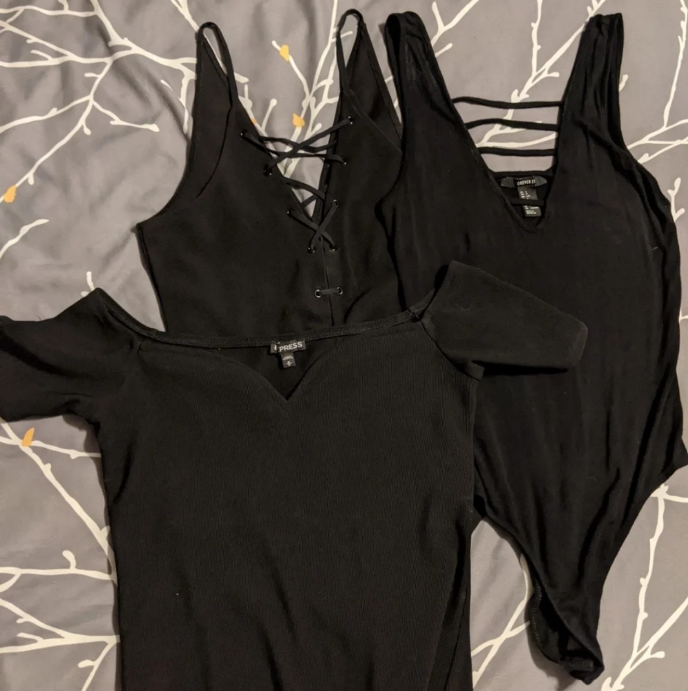 Bundle black bodysuit M